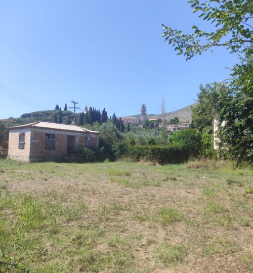 Prime 726 sq.m. Plot with a 34 sq.m. Permitted Cottage in Skoulikado, Zakynthos